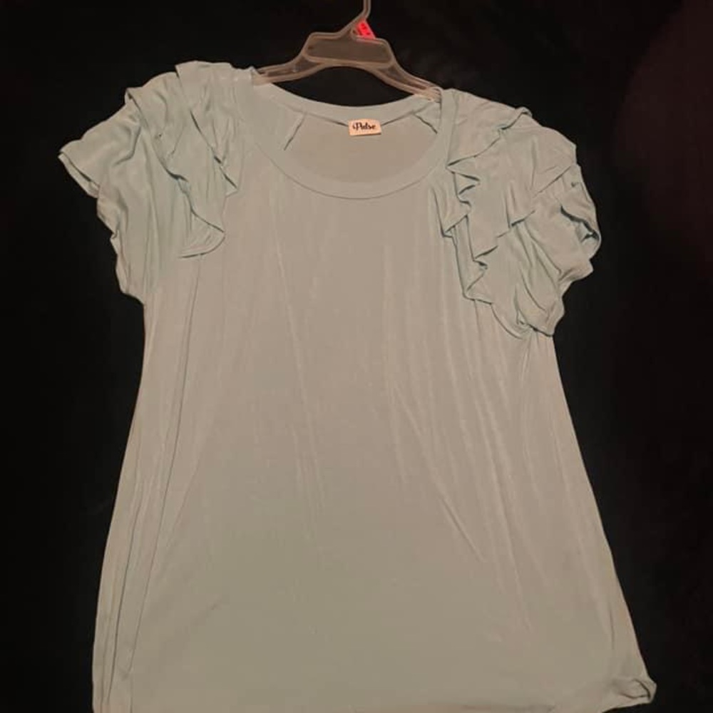 Pulse short sleeve blouse